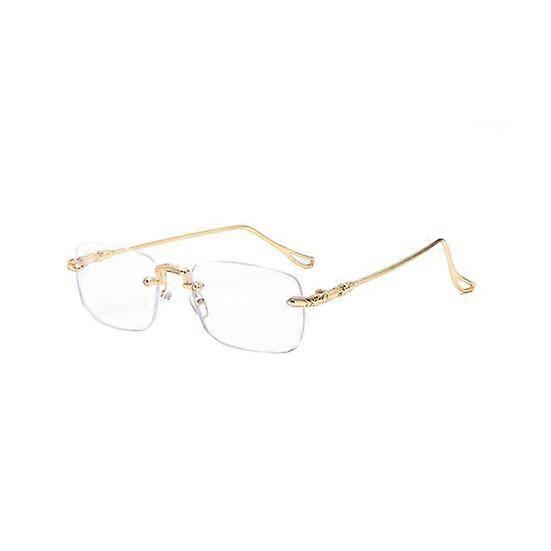 Blue Light Blocking Glasses Unisex Large Frame No Brim Clear View Strong Hinge Transparent Eye Protection Clear Bluelight Glasses Spectacles Eyewear