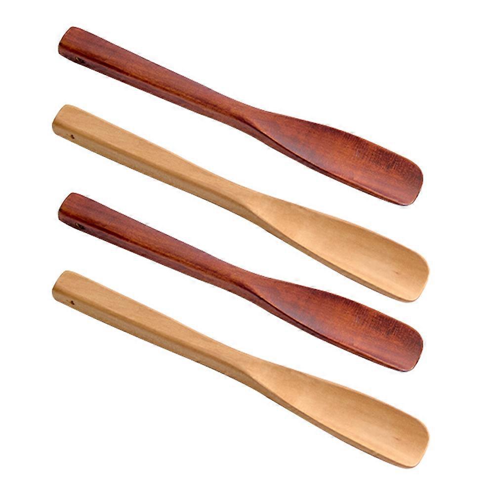 Portable Shoehorns for Shoe Using with Smooth Edges and Labor Saving Design Brown 4Pcs