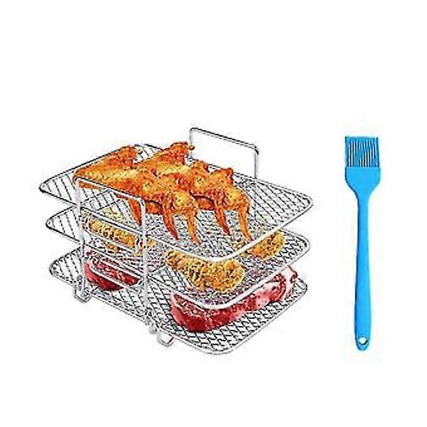 Double 304 Smaller Steel-layer Dehydrator Rack Toasting Bread Rack