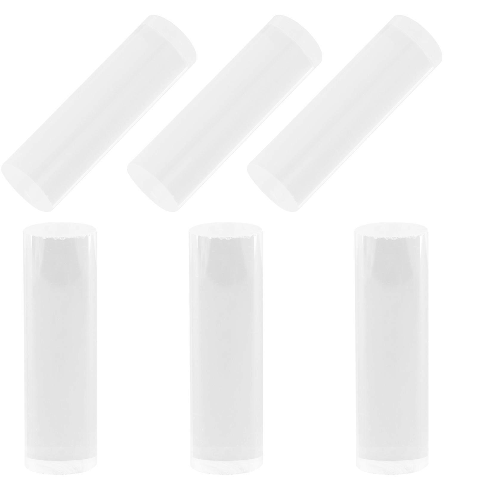 6pcs Clear Round Acrylic Dowel Rods for Crafts Display Support