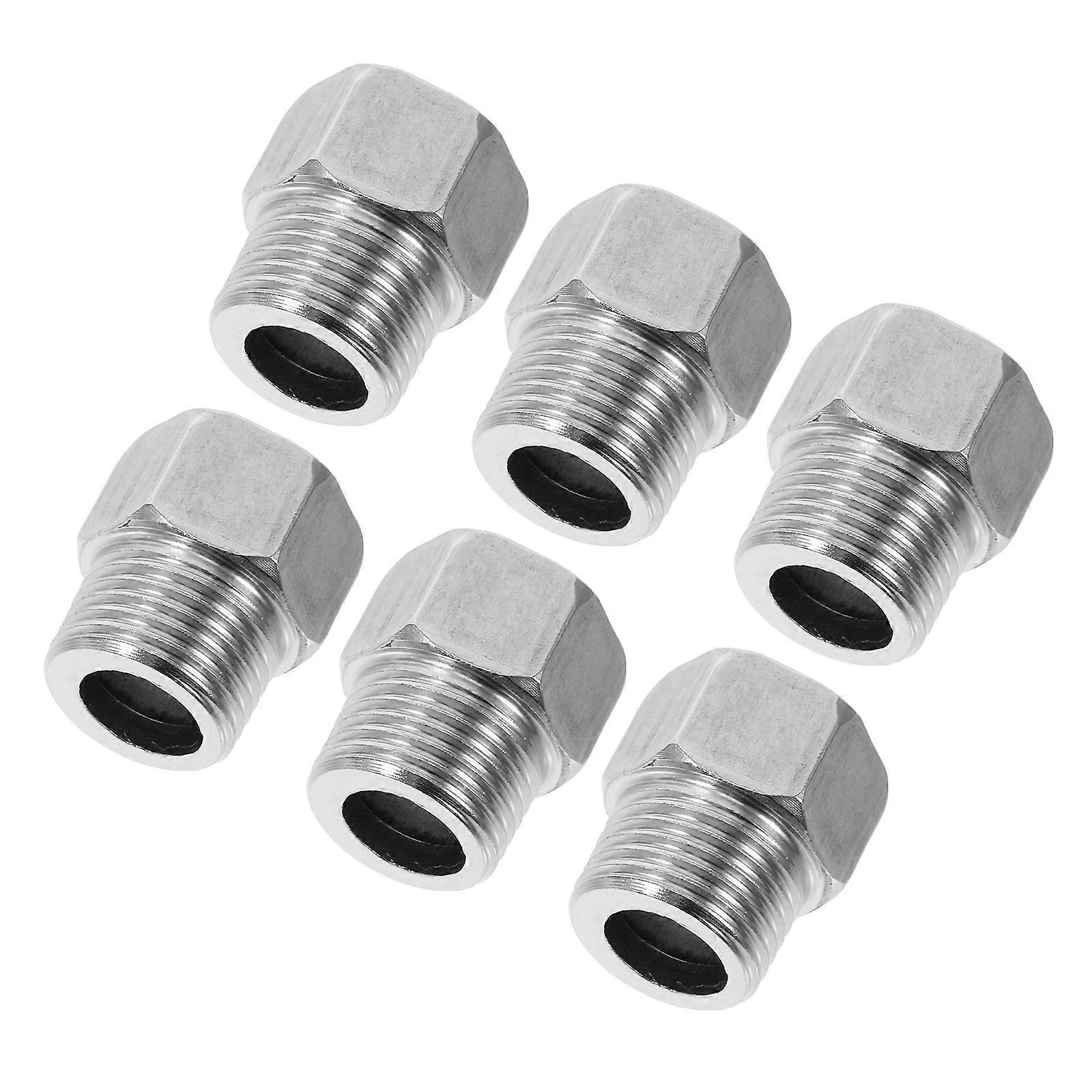 Water Pipe Fitting And Reliable Connector For Home Projects Easy Installation 1/2 Inch Female Thread 6Pcs