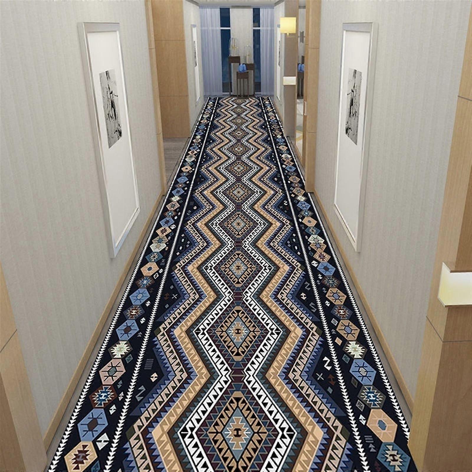 Carpet Runner Hallway, NonSlip, Long, Washable (B, 60 * 200CM)