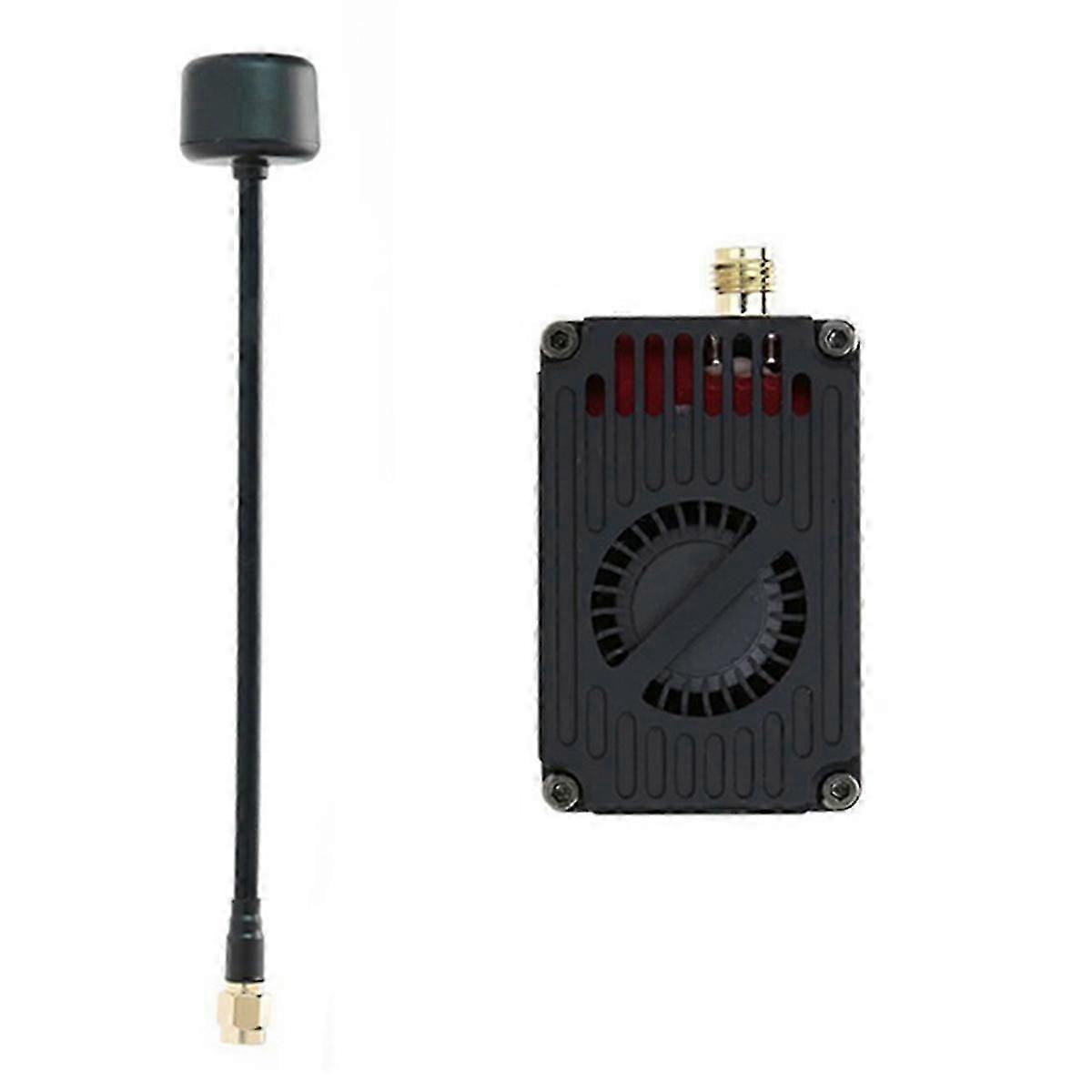 3.3G 4W VTX 16-CH FPV Video Transmitter Supports IRC Tramp Protocol 7-30V for RC FPV Long Range Dron
