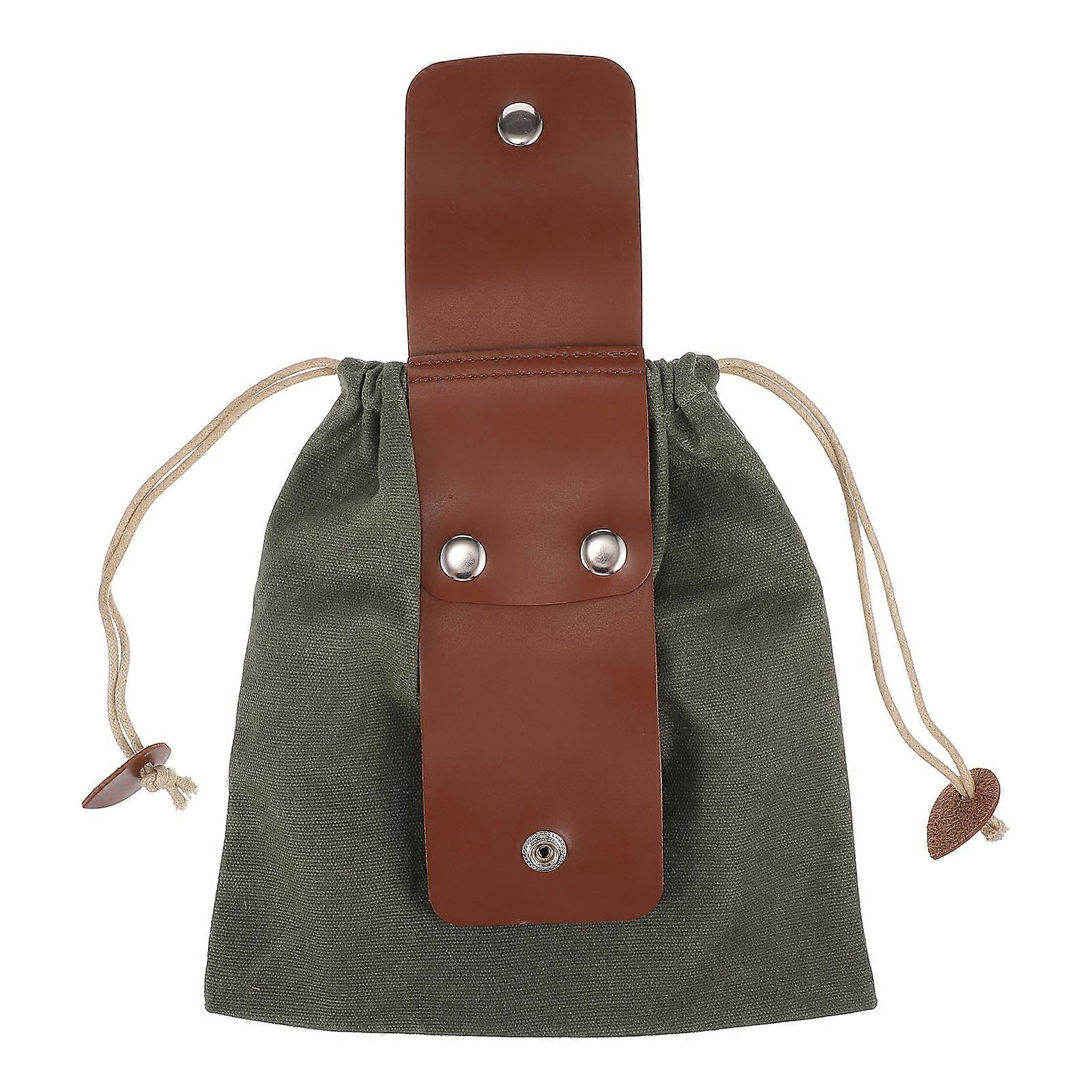 Harvest Picking Bag With Practical Design For Adults In Outdoor Gardening Featuring Green Material 1PC