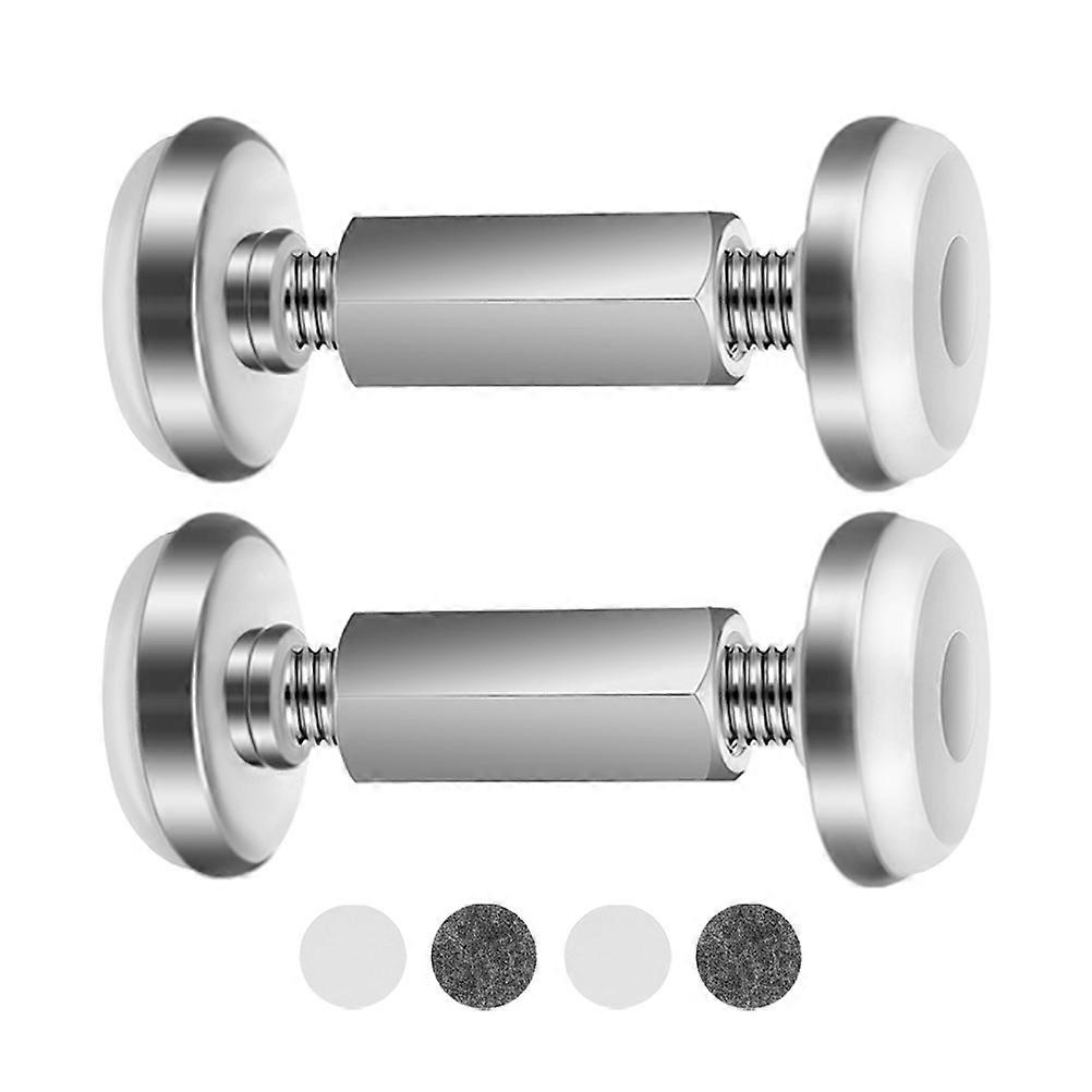 Headboard Stoppers For Wall 2Pcs Adjustable Bed Frame Anti-Shake Tool For Bedroom 56-76mm Metal Stabilizer