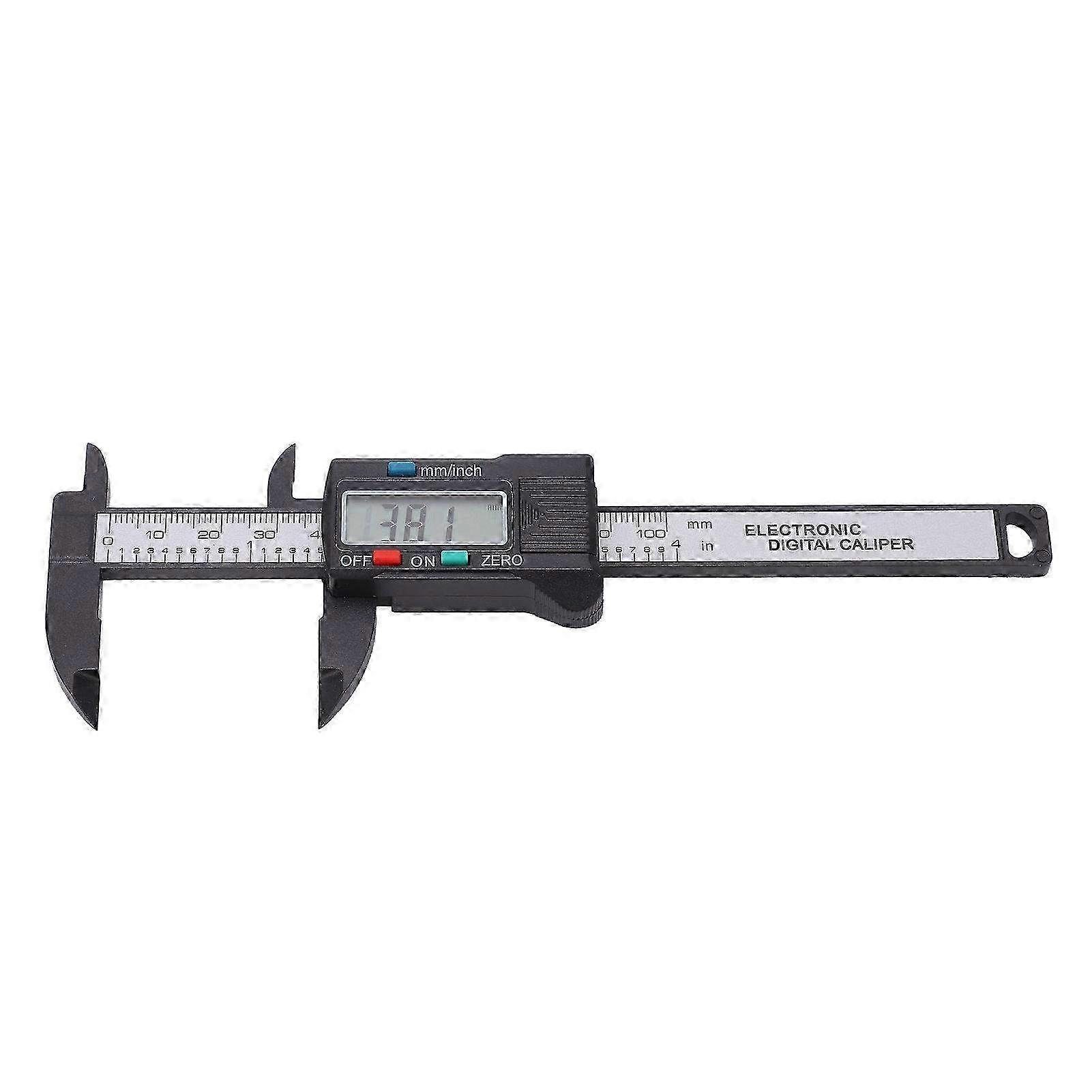 Digital Caliper with Large LCD Display - 0 to 4 Inch & Millimeter Measuring Tool with Auto Off Feature for Home & Jewelry Use