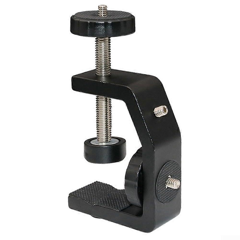 Adjustable, sturdy Cclamp for clamping onto tables, benches, and work surfaces