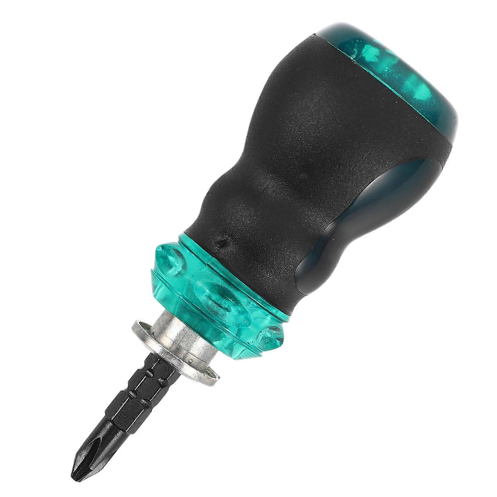 Telescopic Ratchet screwdriver for Home Use Multi Color Alloy and Plastic Material Portable and Compact Design 6.5 Inch