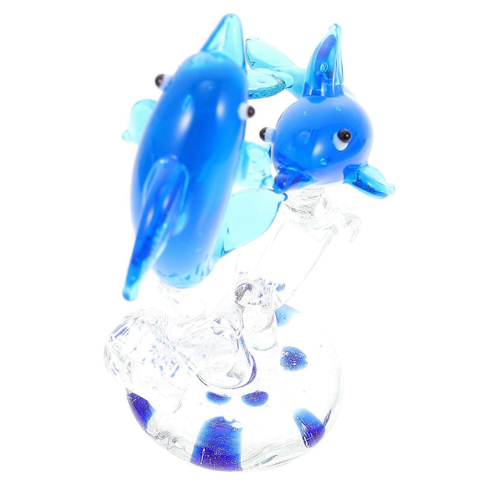 Workspace Decor, Unique Dolphin Statue for Stylish Environment