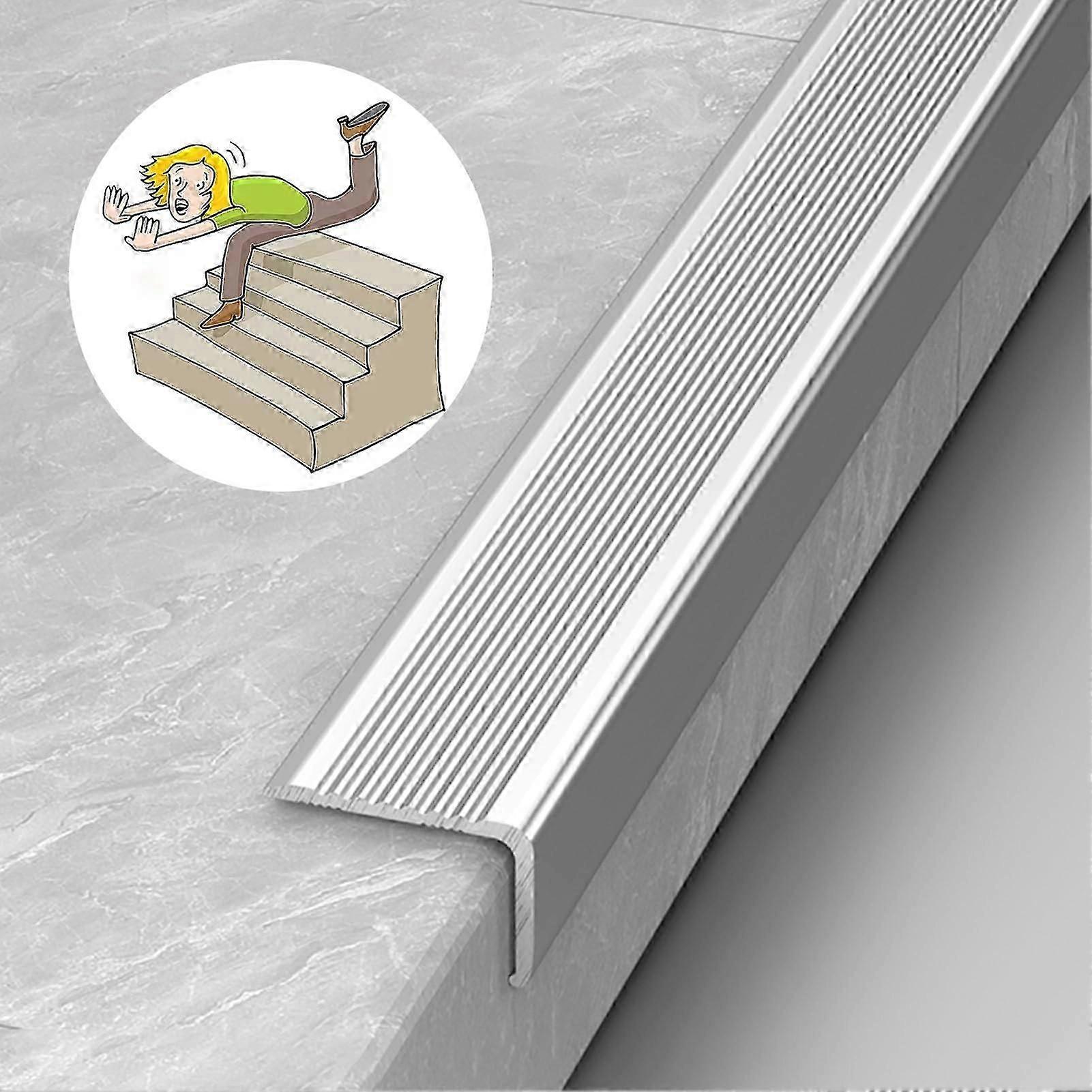 Non slip stair edge protector indoor for and outdoor use