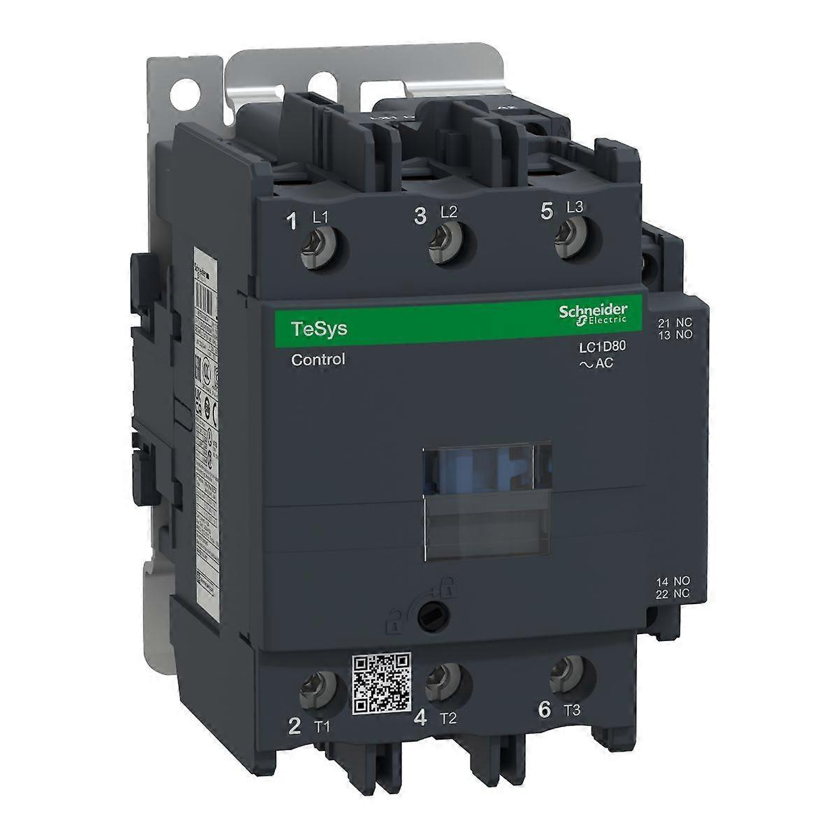 Schneider Contactor 3-pole 80a 240v Coil Tesys D Lc1d80u7