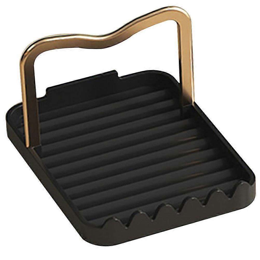 Multifunctional Spoon Rest Rack For Kitchen Use With Modern Design Heat Resistant Material 1Pack