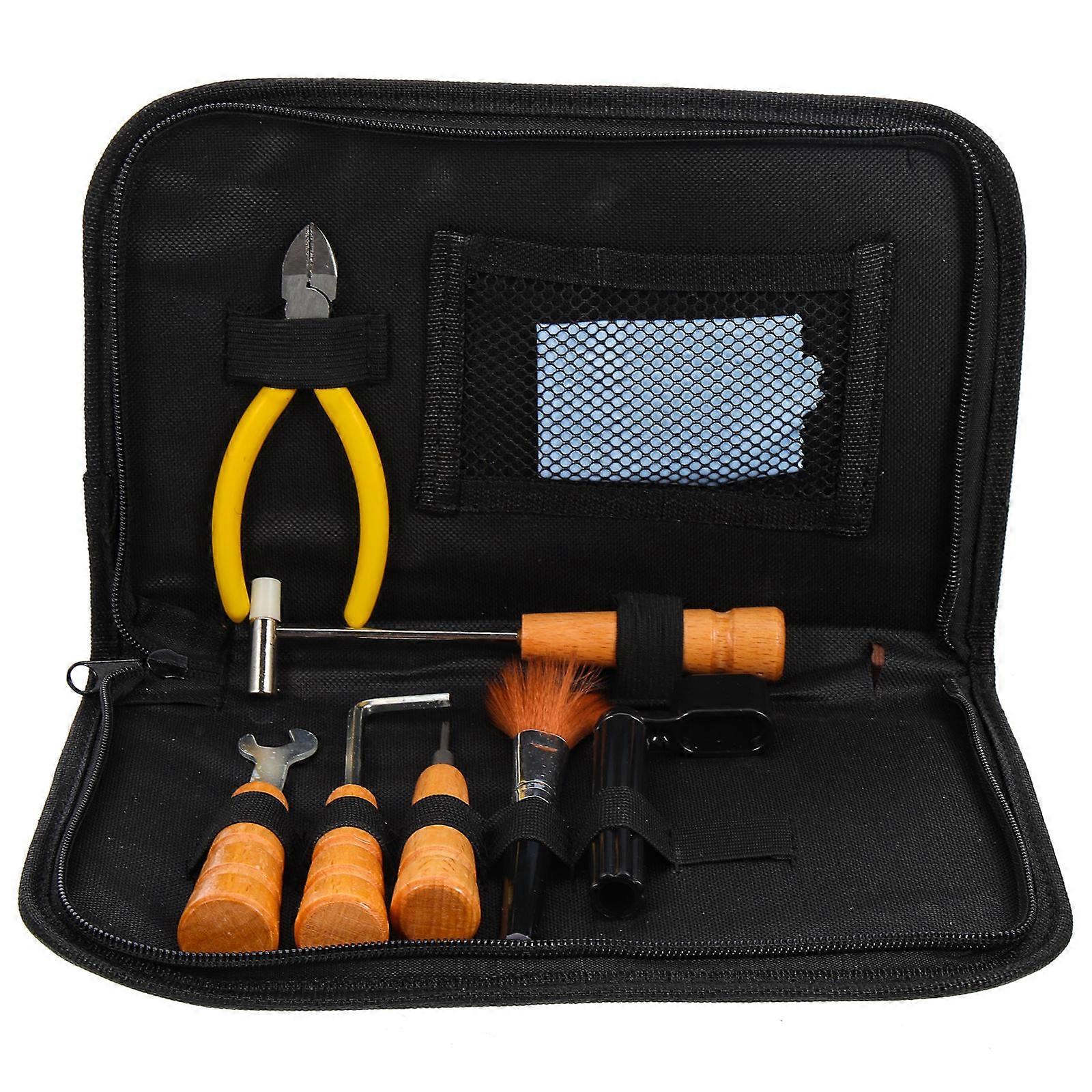 Guitar Maintenance Supplies with Complete Eight Piece Set for Repairing in Assorted Color Cotton