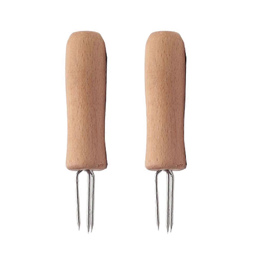 Moxibustion Equipment 2Pcs Compact Handle Holder For Moxibustion Therapy Suitable For Adults In Khaki Color