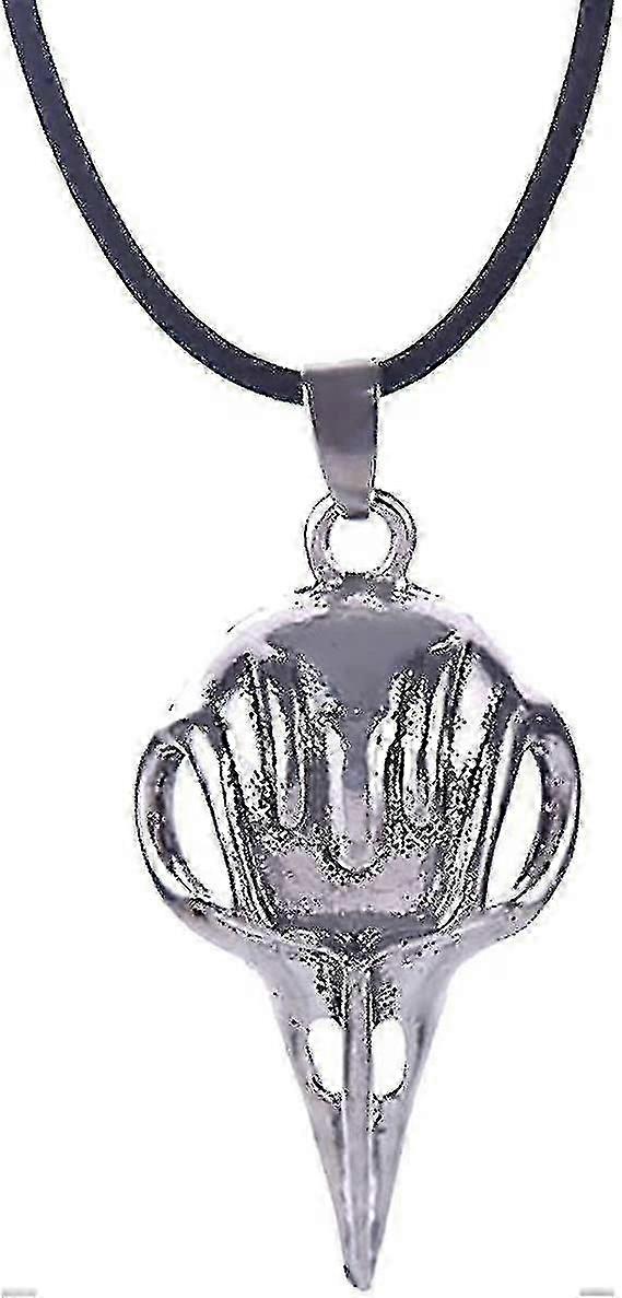 Bellatrix Lestrange Raven Bird Skull Pendentif Collier