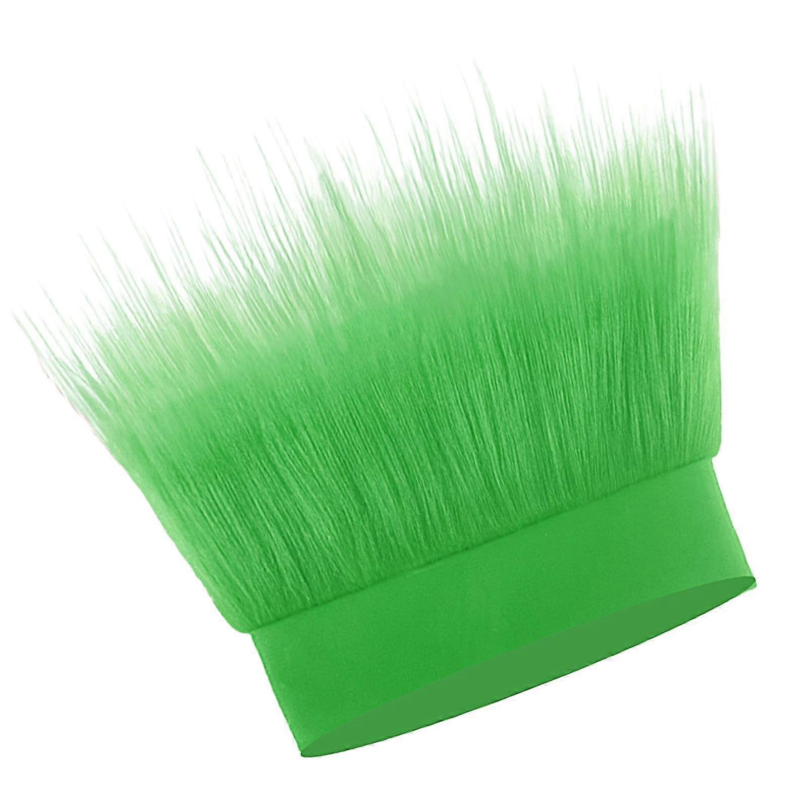 Troll Hair Headband for Kids and Adults, Green Color Comfortable Novelty Hat, Fun Cheering Props for Parties and Events