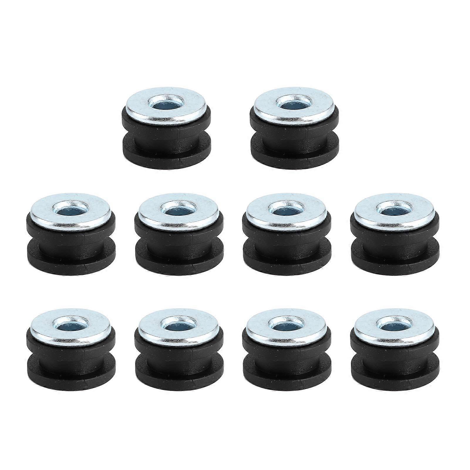 Motorcycle Windshield Attachment, Windscreen Mounting Nuts Rubber Grommets Kit for Fairing