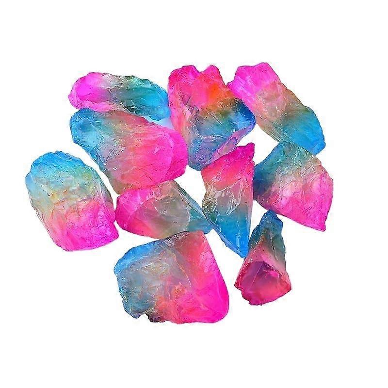 碎水晶石，2-5 厘米，用于水族箱、家居装饰、植物、香薰扩散器（35 厘米 500 克）35 厘米 500 克天然