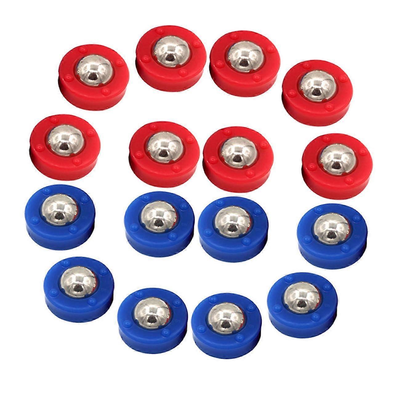 28Piece Table Shuffleboard Set with Rolling Balls, Sliding Beads, Mini Balls, and Pucks for Board Game and Table Football Accessories