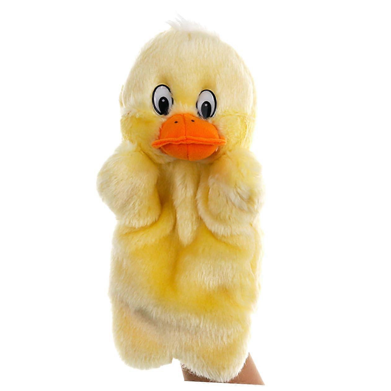 Plush hand puppet for children storytelling interactive hand puppet toy for girls promotes communication and parentchild bonding
