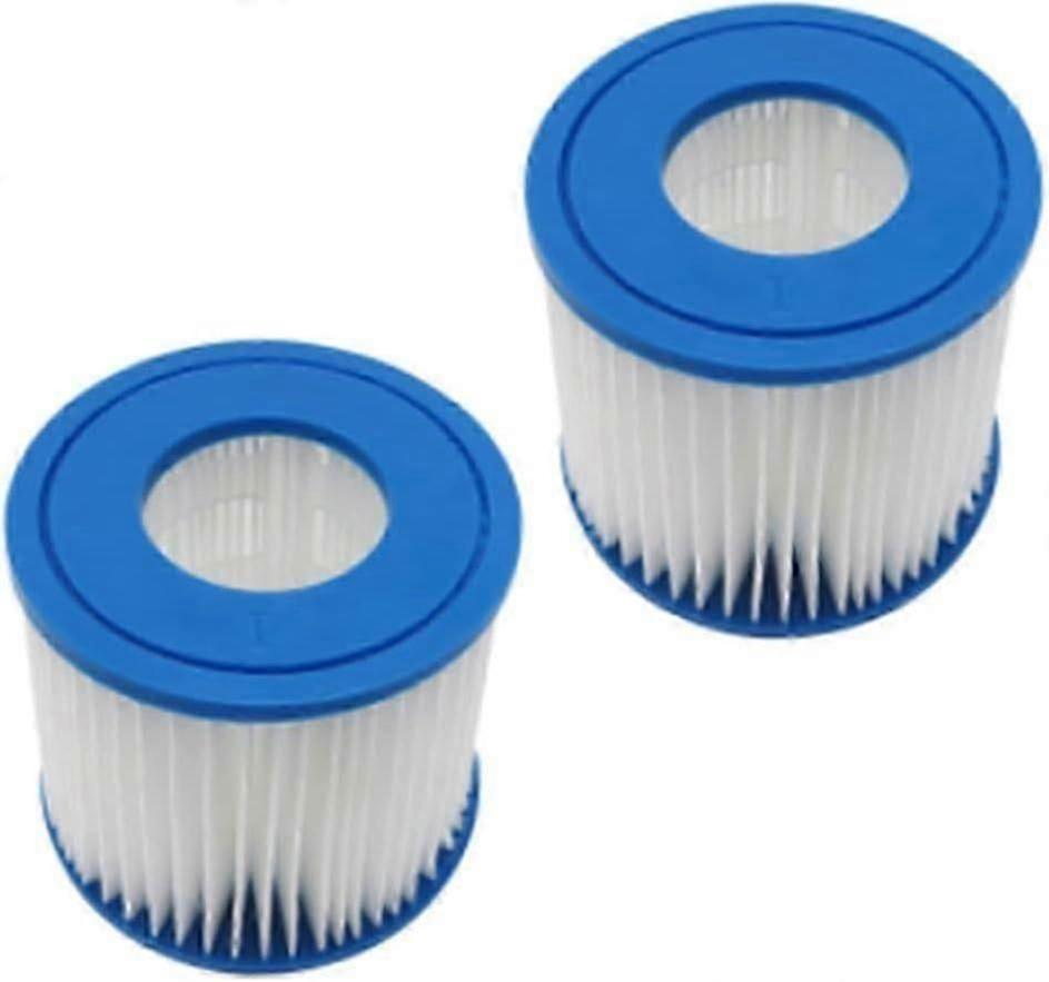 Wasserfilter für Bestway Pumpe 58381, 2er-Set, PVC, 78x88mm