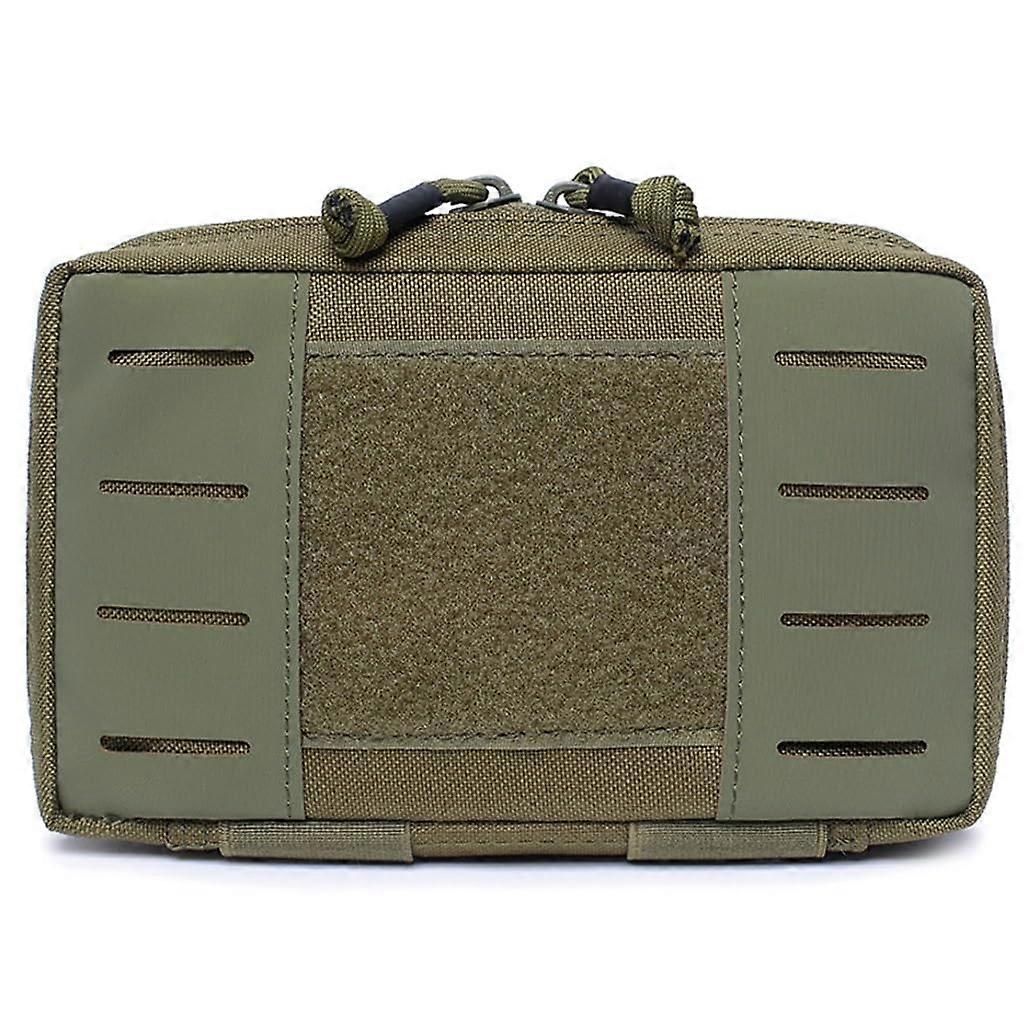 Molle Tactical EDC Waist Bag Green, Medical Tool Holder, Hunting Gear, Outdoor Vest Pouch for Airsoft Games