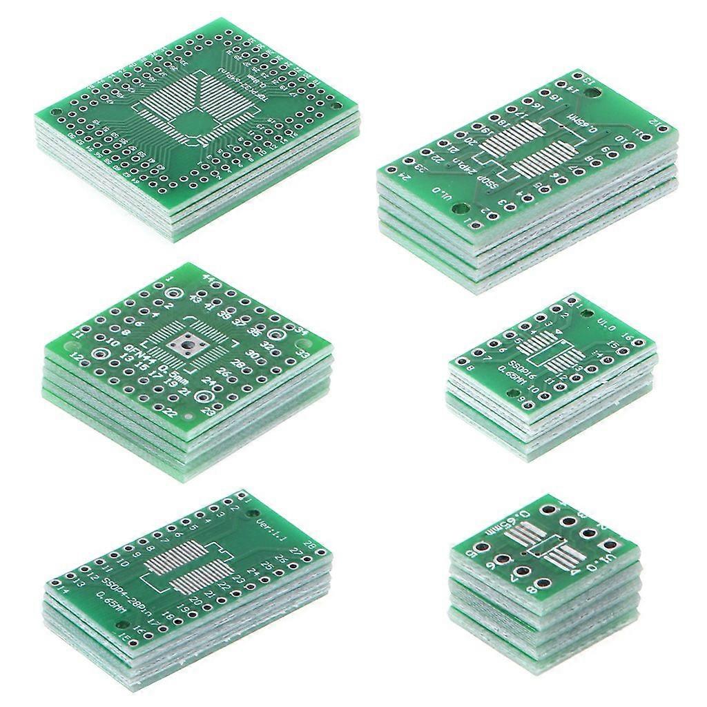 PCB Kit to DIP Adapter FQFP32100 QFN48 SOP8 16 24 28 Transmitter PCB Converter