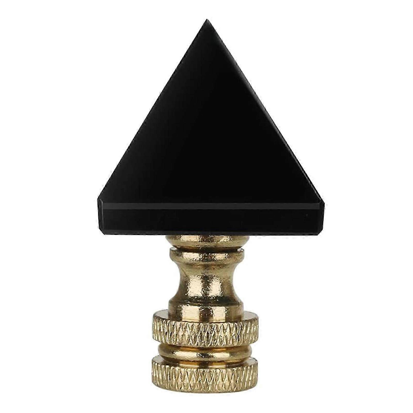Glass Lamp Finials Brass Caps Lamp Finial Knobs Light Cresting Lighting