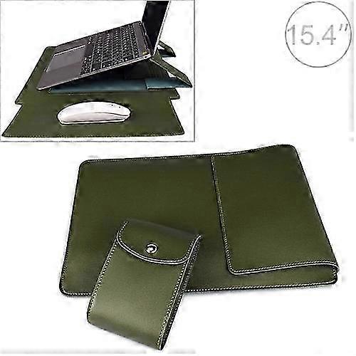 PU05 Sleeve Leather Case Carrying Bag with Small Storage Bag for 15...