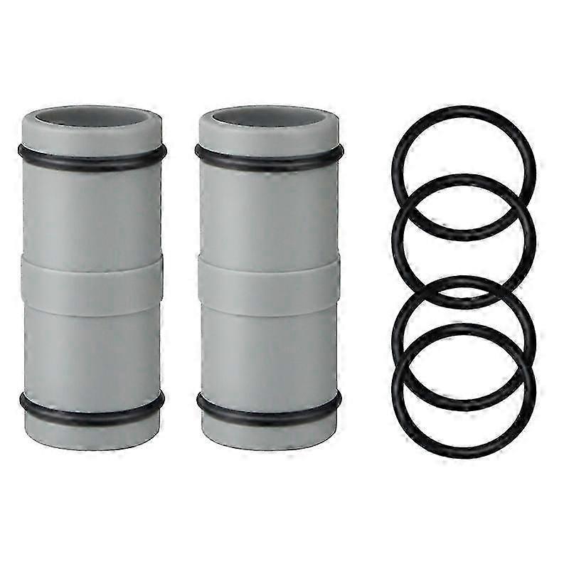2PCS Pool Hose Connector Swimming Pool Filter Pump Pipe Straight Joint Pool Accessory 1.25 Inch Pipe Connector for