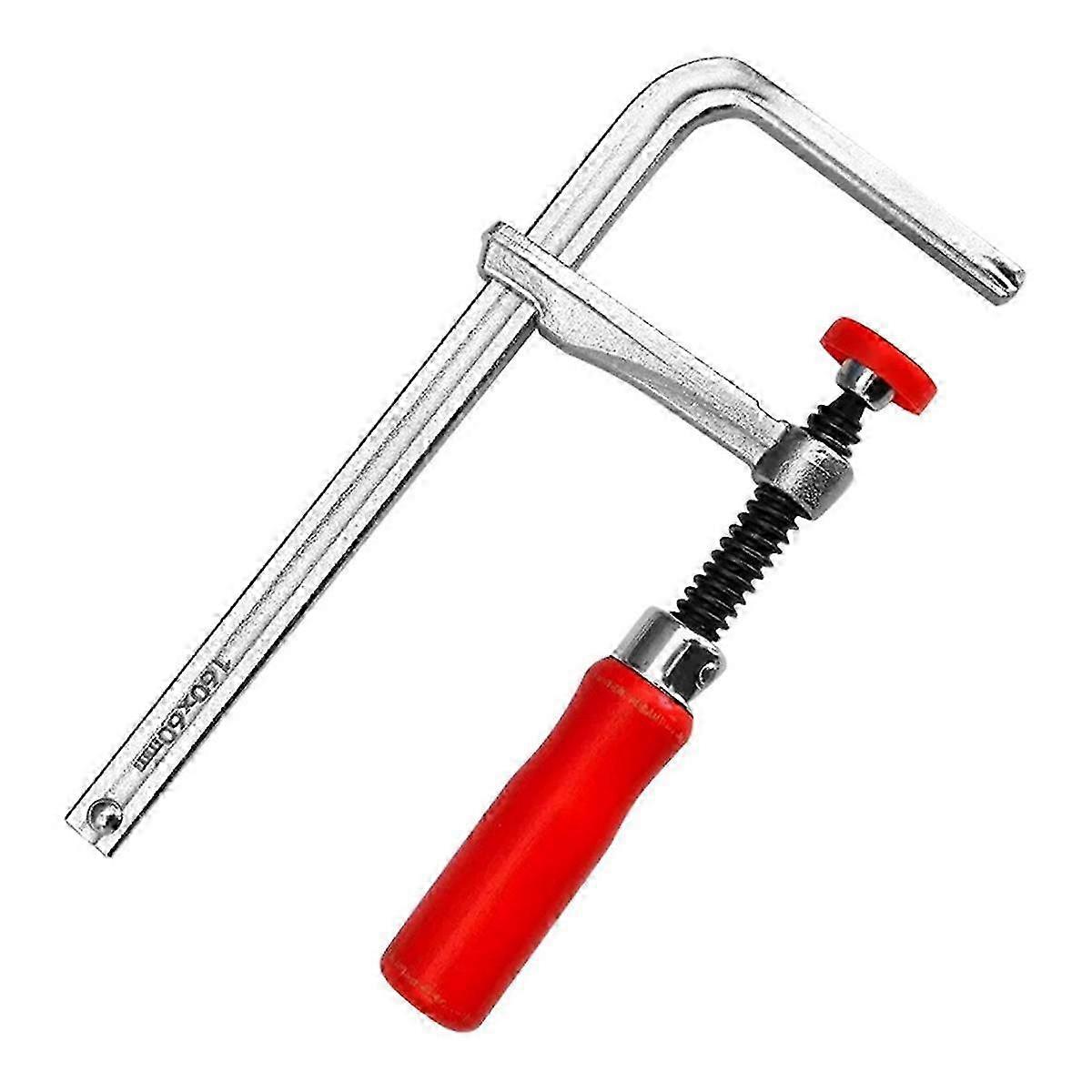 Screw Action Arm Guide Rail Clamp Comprehensive 120mm Wood Handle Guide Rail Clamp Fixture with Screw Action Arm