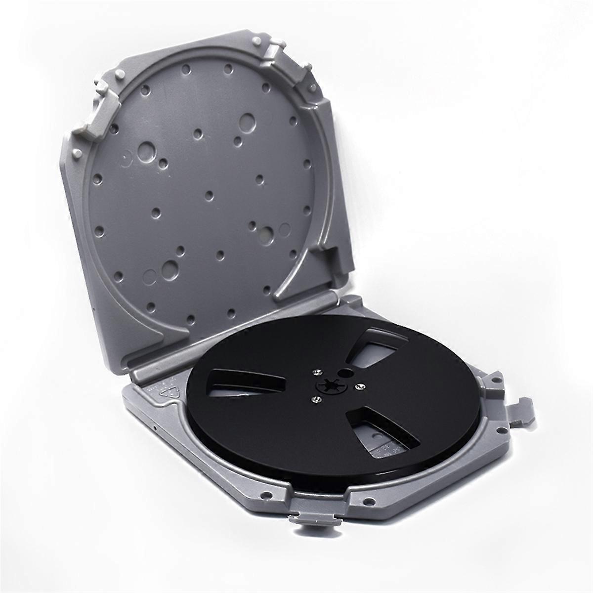 7in Empty Takeup Reel with Empty Take Up Reels Storage Box Portable Full Protection Open Reel Record