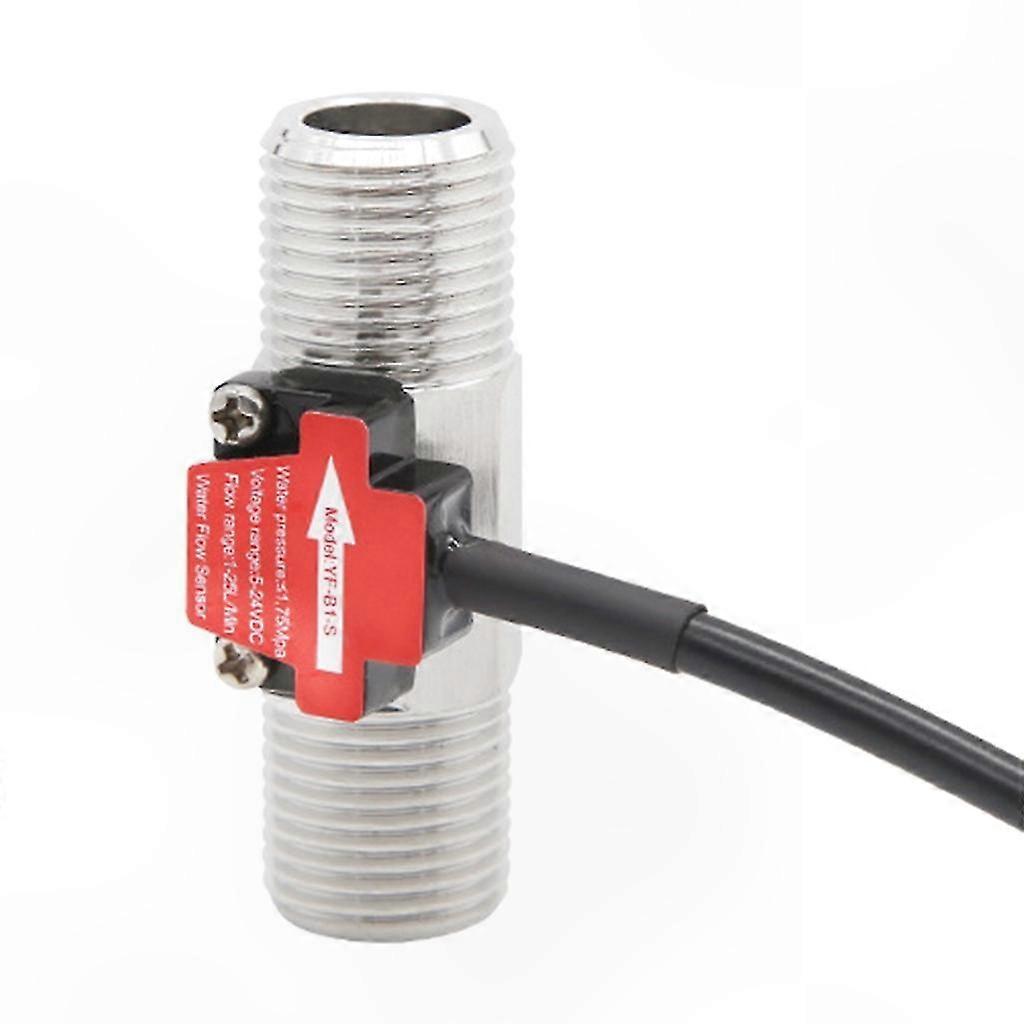 Liquid Flow Sensor with External Thread for Water Measurement