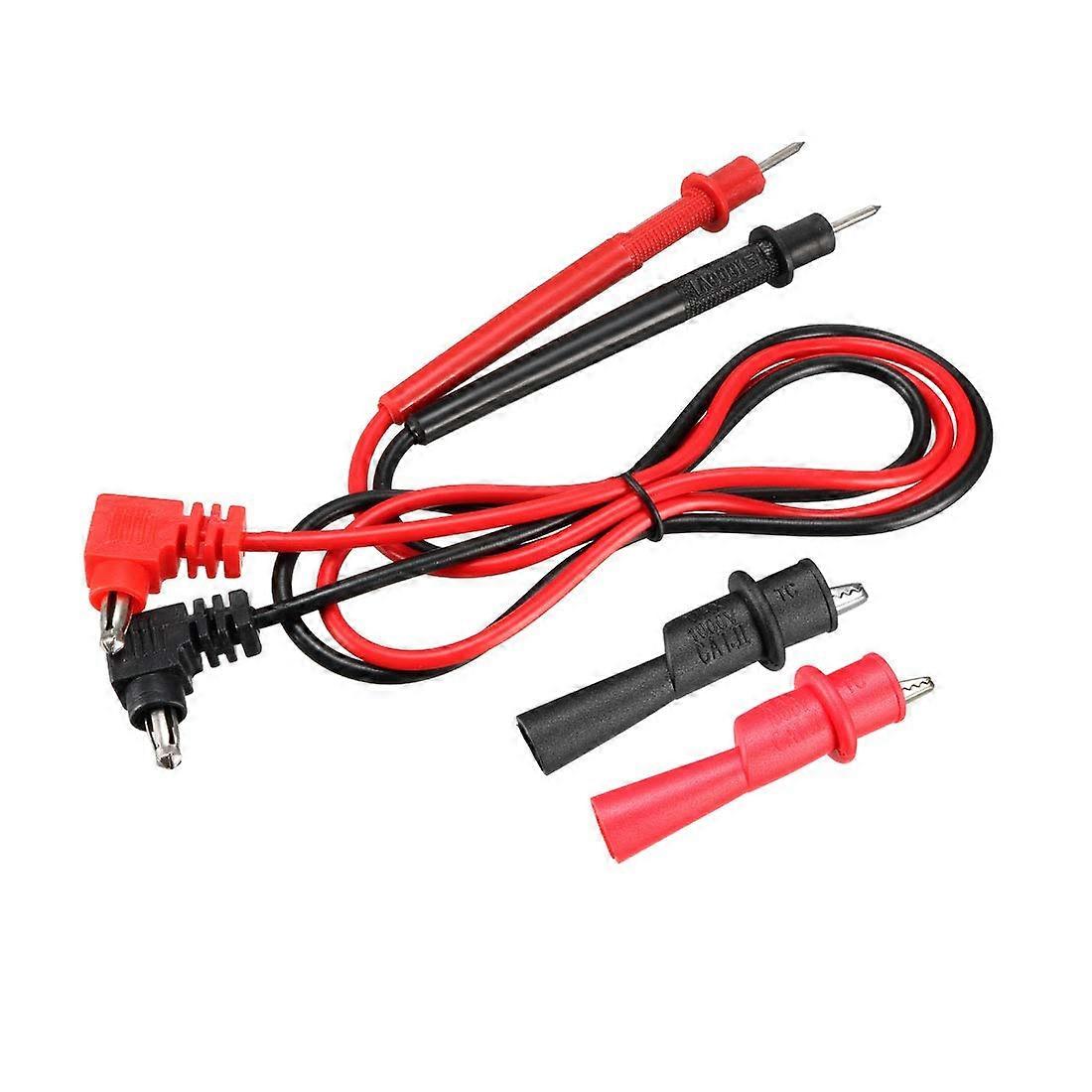 Test Leads Digital Multimeter Probes Tester Electrical Test Probes With Alligator Clips 10A 1000V 4In1 Set