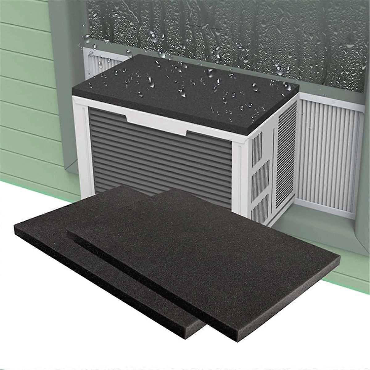 Window Air Conditioner Drip Cushion, Removable AC Rain Cover with Magnetic Pad for Window AC Units,Stops Cushion