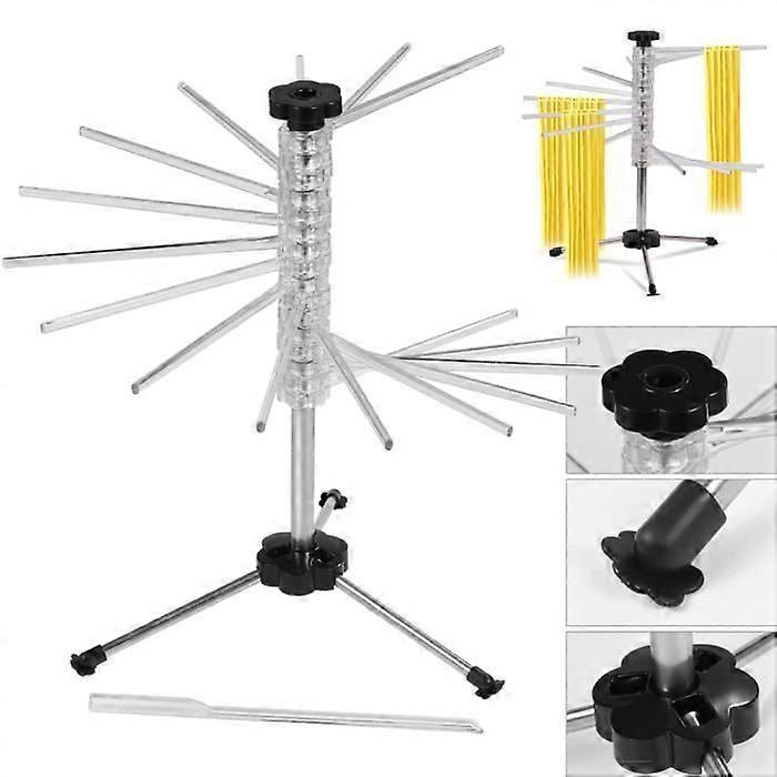 Foldable Pasta Drying Rack Spaghetti Dryer Holder Stand Noodle Hanging Accessory -PAI