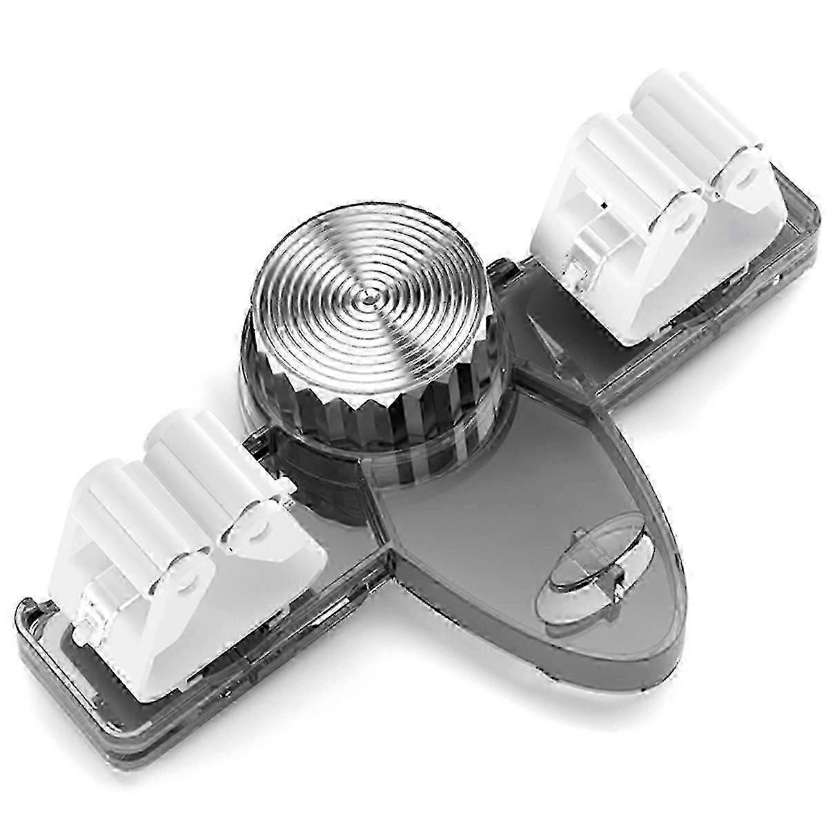 ほうきホルダーモップハンガー、パンチング不要ほうきハンガー格納式タオルラック、バスルームキッチンとランドリールーム用--