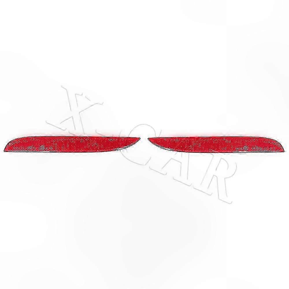 Red Rear Bumper Reflector Light for  E84 X1 2013-2015