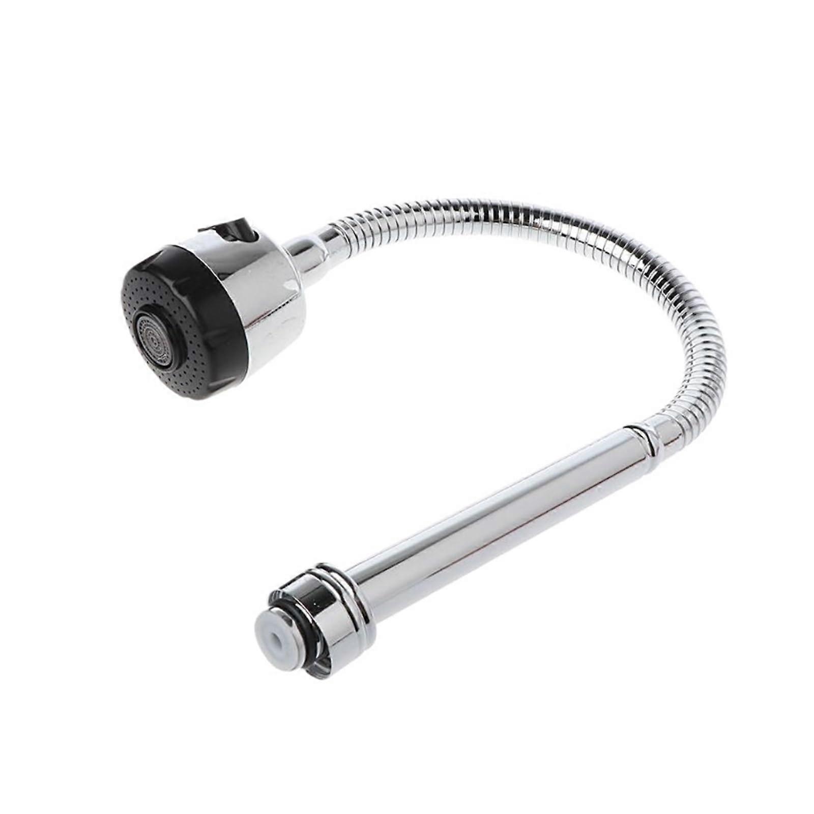 Faucet Hose Double Hole Zinc Alloy Replacement 48cm Length Universal Fit