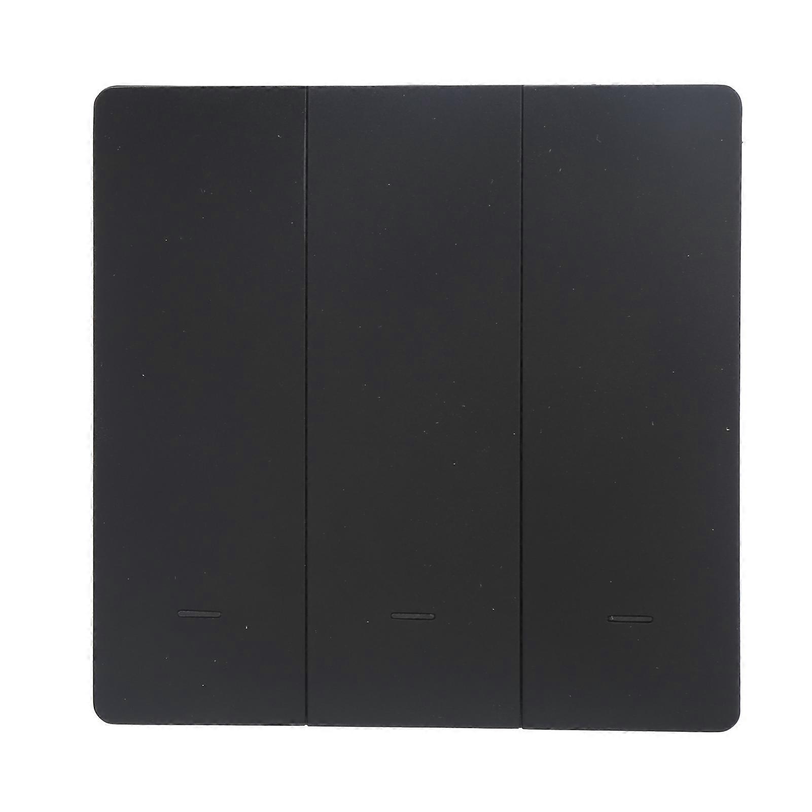 Smart Switch Black Intelligent Wifi Wireless Remote Controller 600W AC 100‑240V 10A