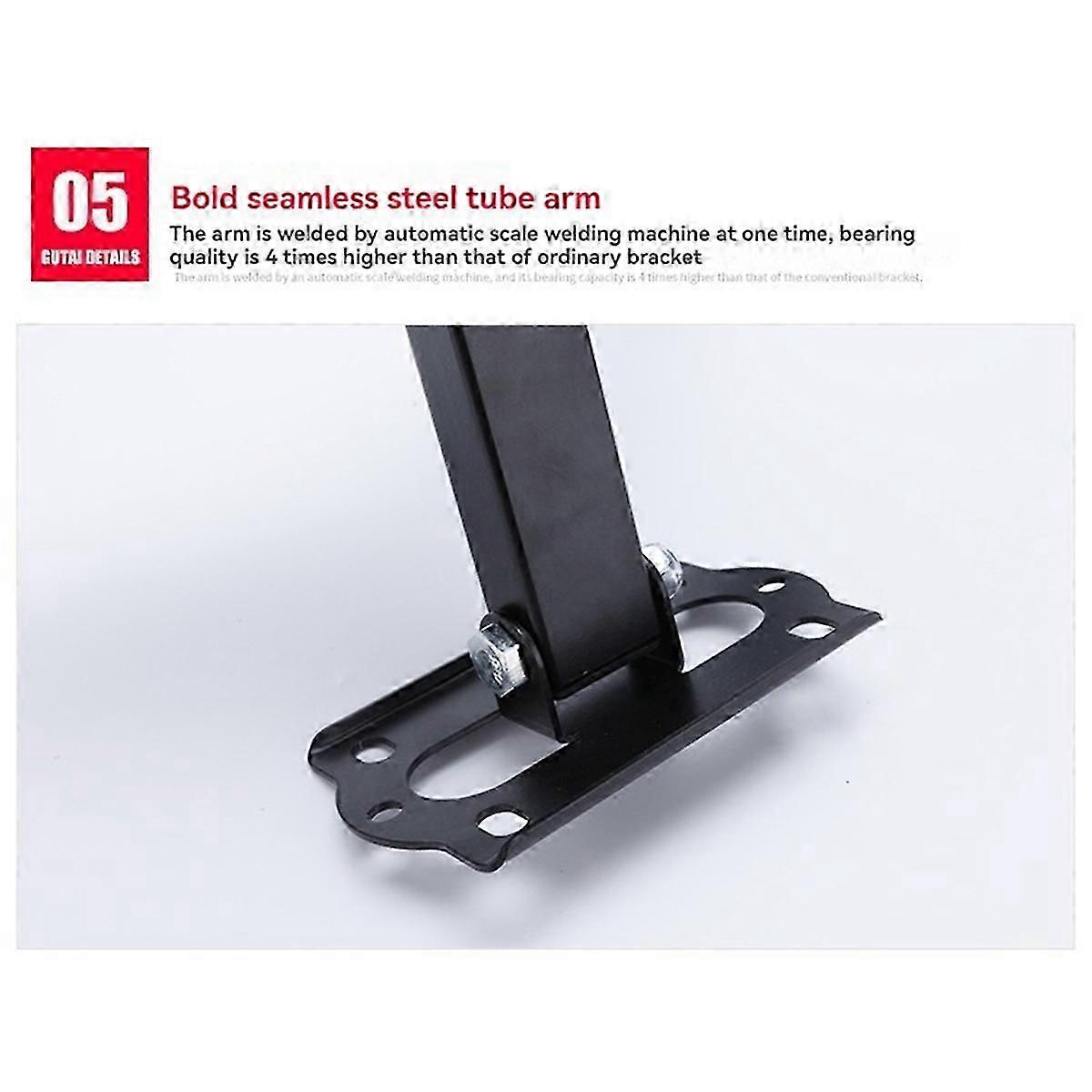 Monitor TV Wall Mount with Arm for 14-55Inch LED, 4K TVs, Up to 77lbs