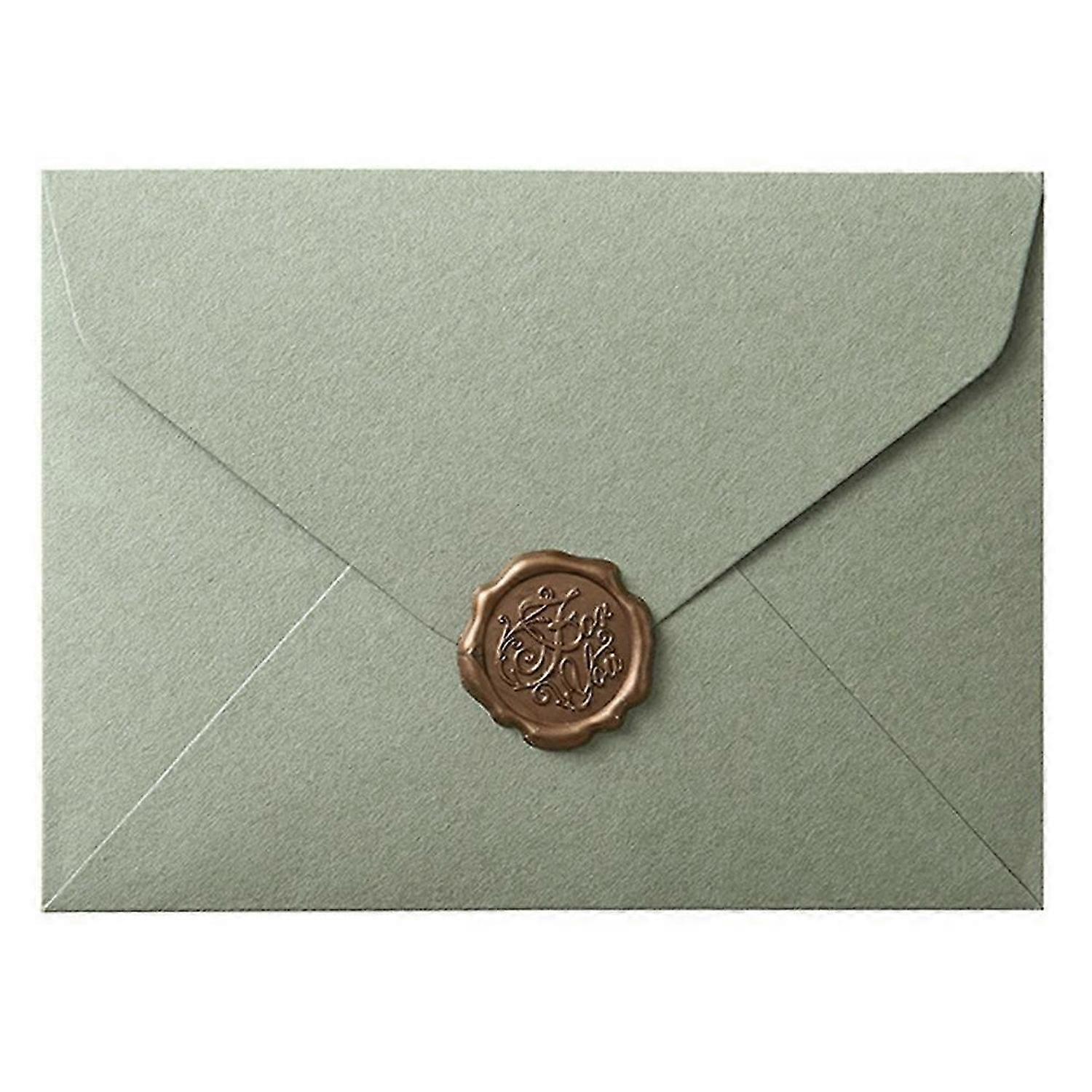 20pcs Modern Simplicity Envelope with Fire Paint Imprint 16x12cm,A