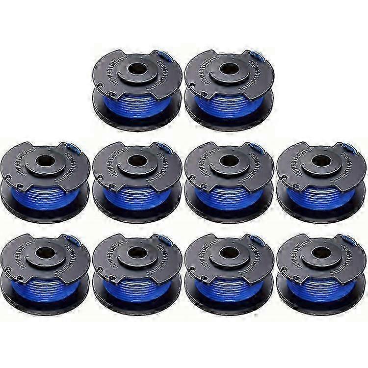 10Pcs Compatible For Ryobi 18V / 24V / 40V Lawn Mower Nylon Rope Spools, AC14RL3A
