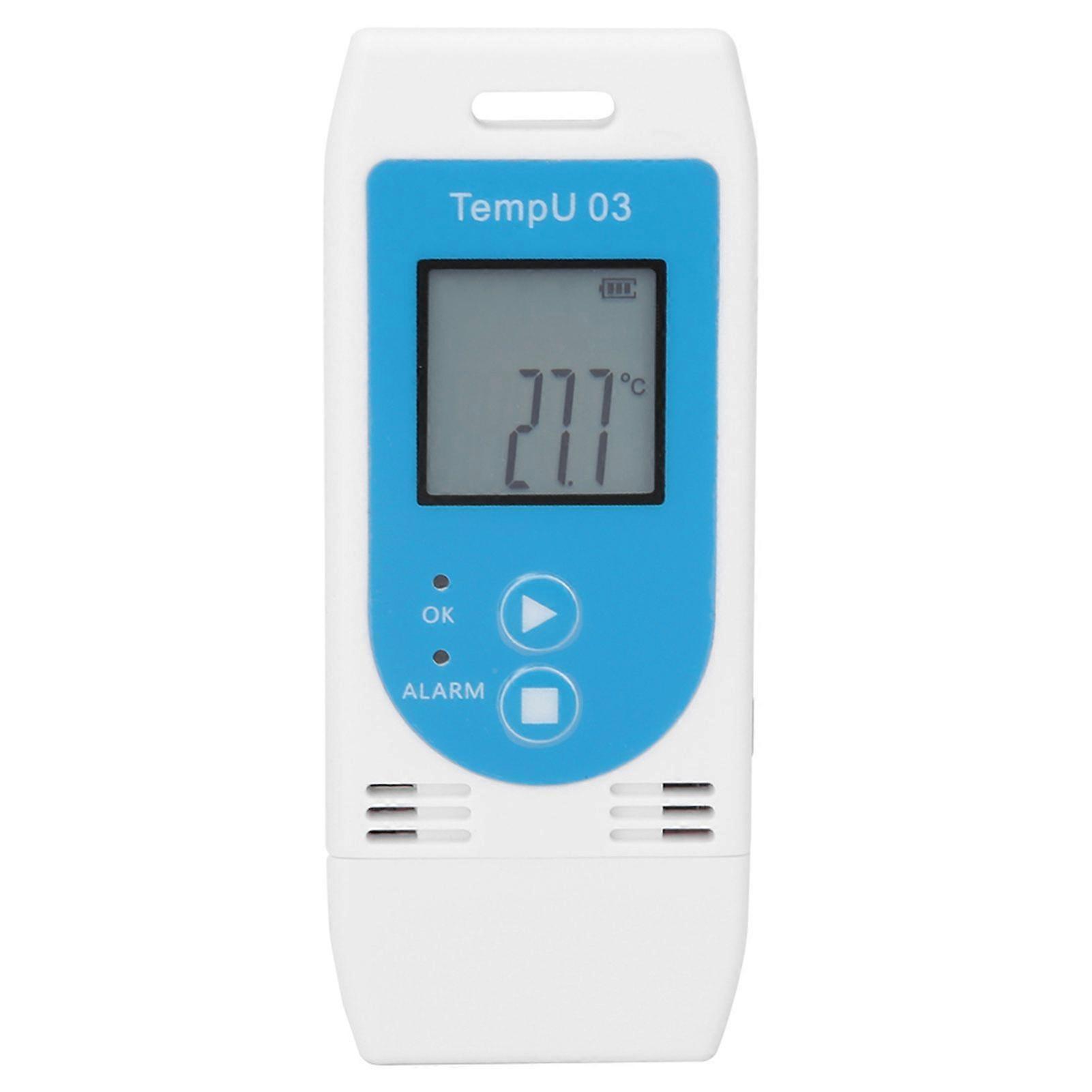 LCD USB Temperature and Humidity Data Logger PDF GSP Datalogger Recorder