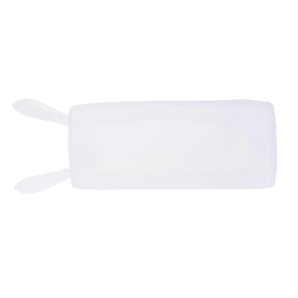Remote Protective Case Bunny Ear Silicone Cover for TV Control 2Pcs Clear