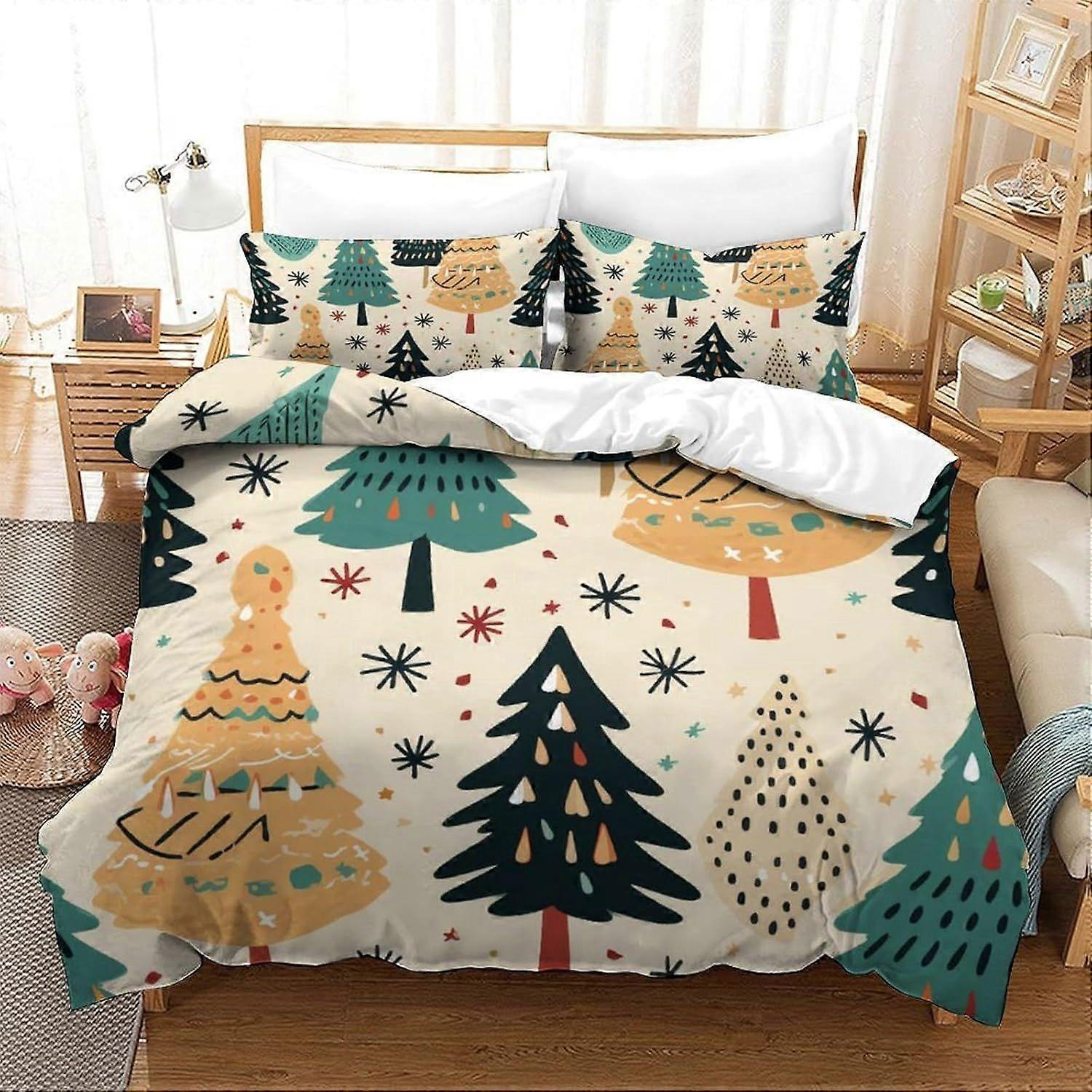 Toy Story Duvet Cover Microfiber Bedding Set, 3D Print Duvet Quilt Cover&Pillowcase, With Zipper Closure, Soft Duvet Cover for Men Woman Kids 3 Piece 