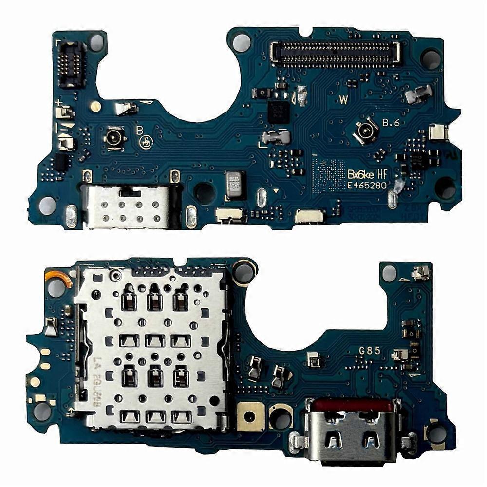 Motorola Moto G85 5G XT2427-3 ドック コネクタ充電ポート フレックス ケーブル修理部品 (ロゴなし) と互換性あり