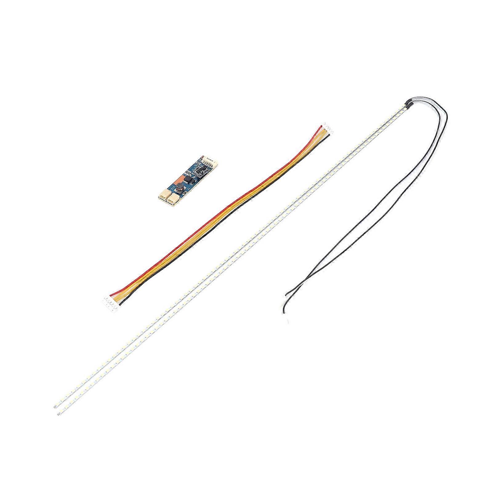 Bande lumineuse LED rétroéclairée LCD universelle, accessoires PC en fibre de verre avec module pour lampes 490 mm