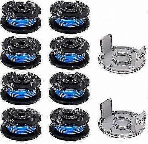 10-Pack Line Spool Replacements for 18V 24V 40V Trimmers, Compatible with AC14RL3A Model