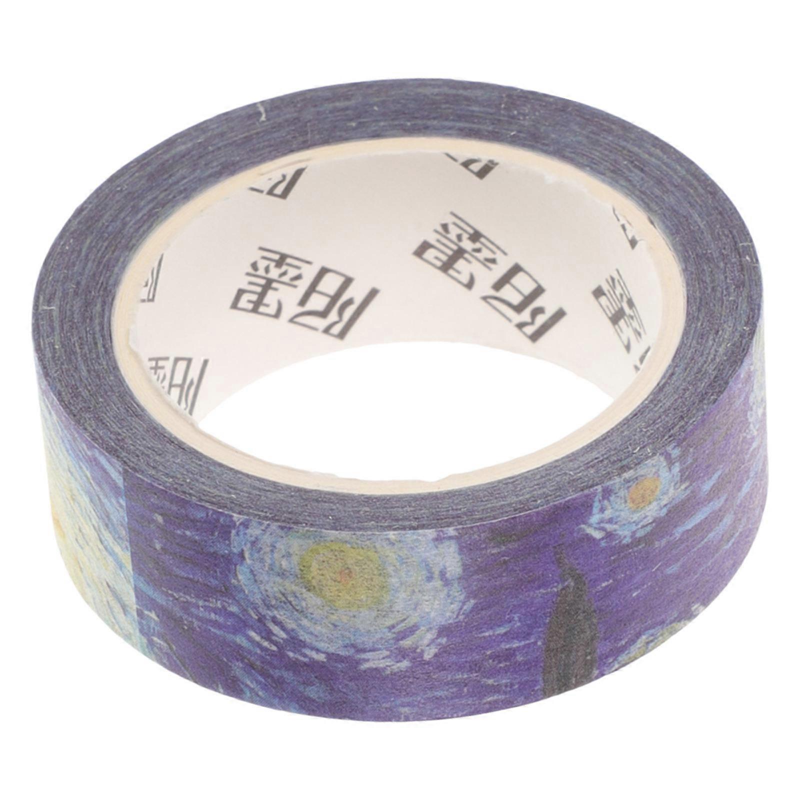 Self-Adhesive Washi Tape for Decoration 1 Roll of Scrapbooking Paper Tape